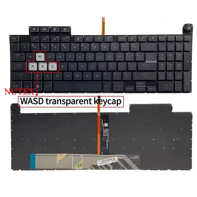 ใหม่ Asus TUF Gaming A15 A17 F15 FA507 FA507R FX507 FX507R FX507ZC FX707 FX707Z FX517Z แป้นพิมพ์แล็ป