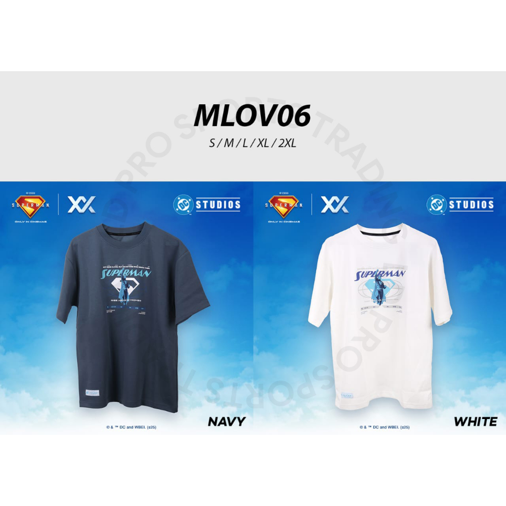 MAXX Shirt Superman OVERSIZE เสื้อยืดแฟชั่น MLOV06 (2 สี)