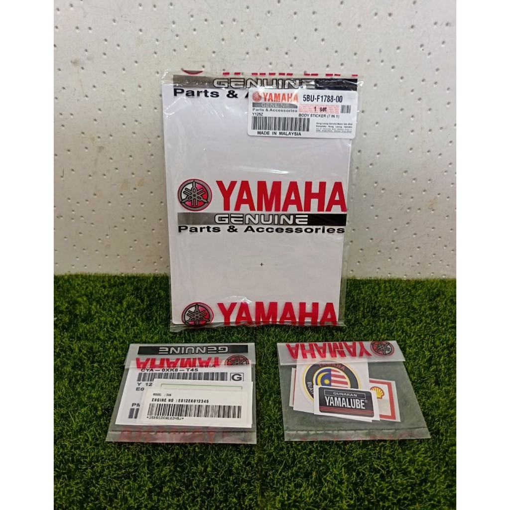 YAMAHA 125Z, 125ZR, Y125Z, Y125ZR BODY STICKER