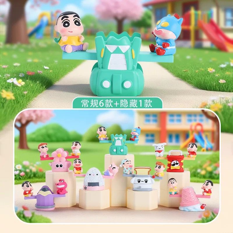 Shin Chan Crayon Shin Chan Shin Chan Shin Chan Wish Seesaw Series กล่องปริศนา
