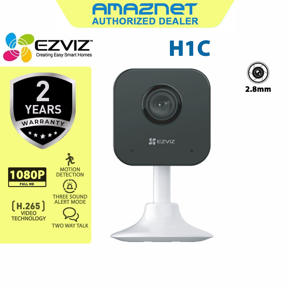 ใหม่ Ezviz H1C 1080P กล้อง IP ในร่ม กล้องวงจรปิด กล้องรักษาความปลอดภัยภายในบ้าน พูดคุยสองทาง