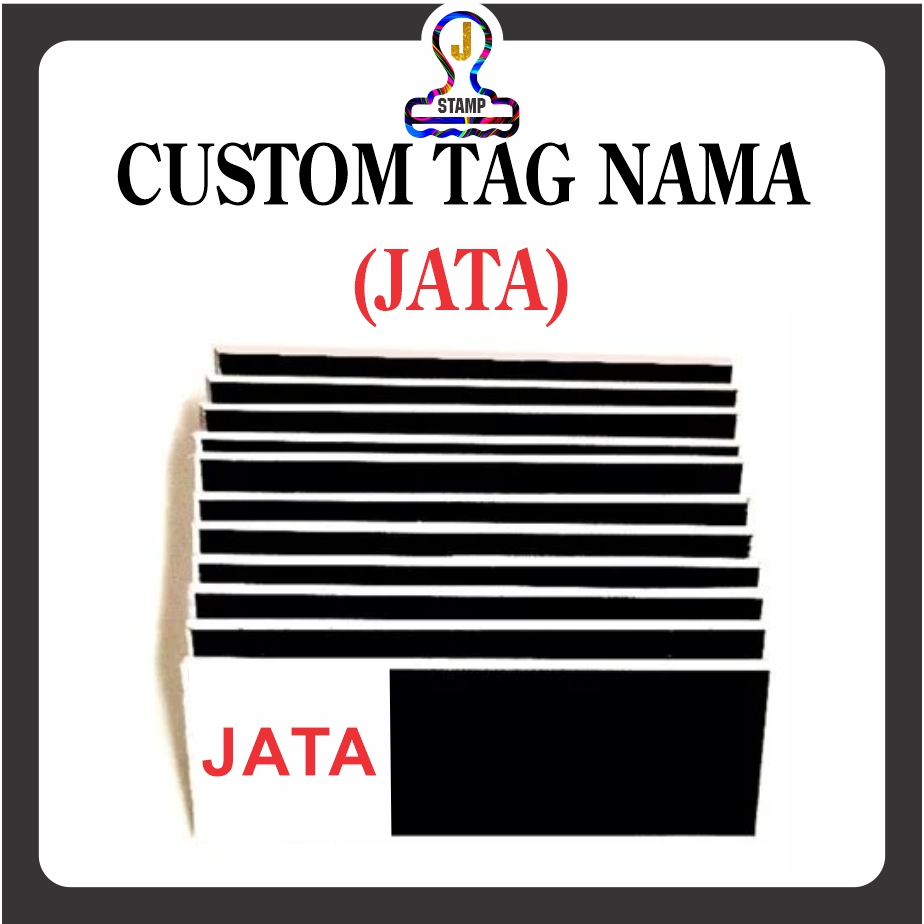 ป้ายชื่อ Country Jata School Name Tag Cikgu Name Tag Kingdom Staff Name Tag Public Care Tag