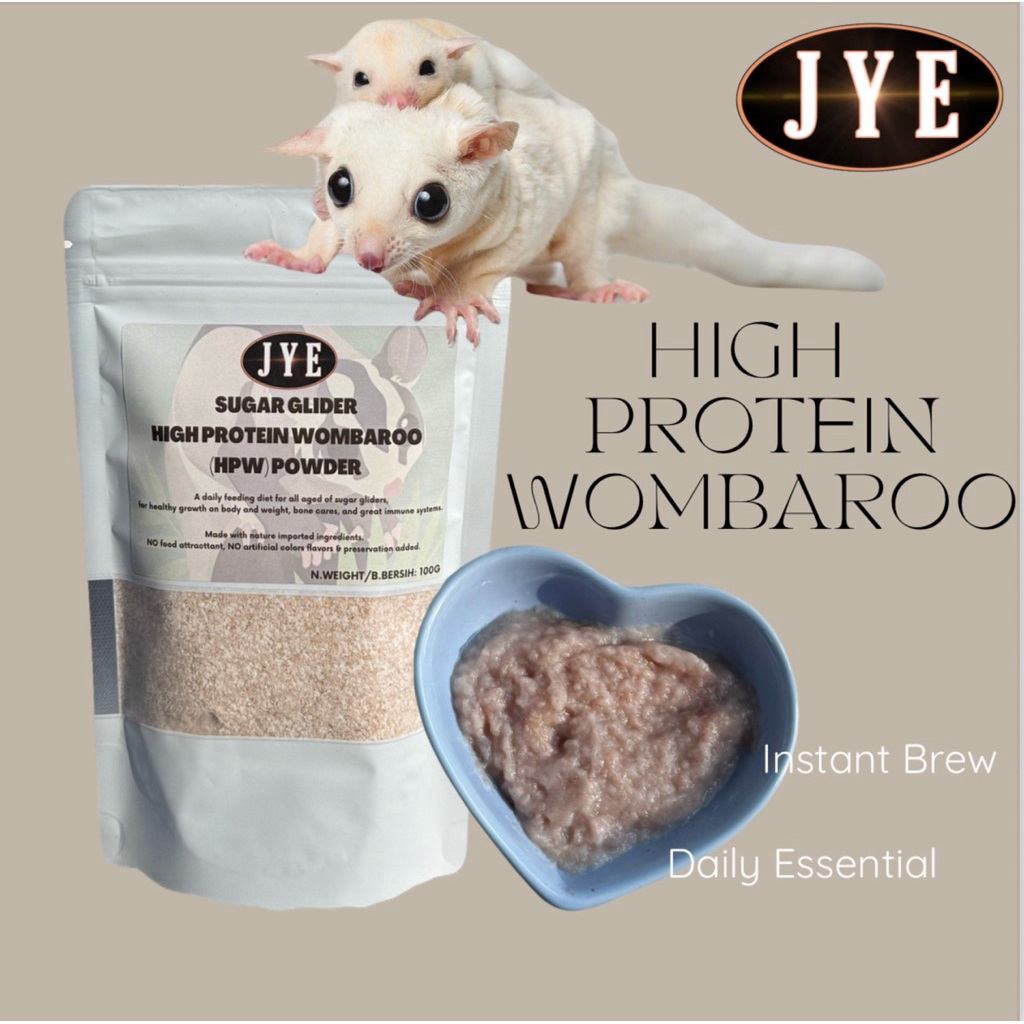 [JYE] HPW Sugar Glider | HPW Powder | Sugar Glider Food | Makanan Sugar Glider