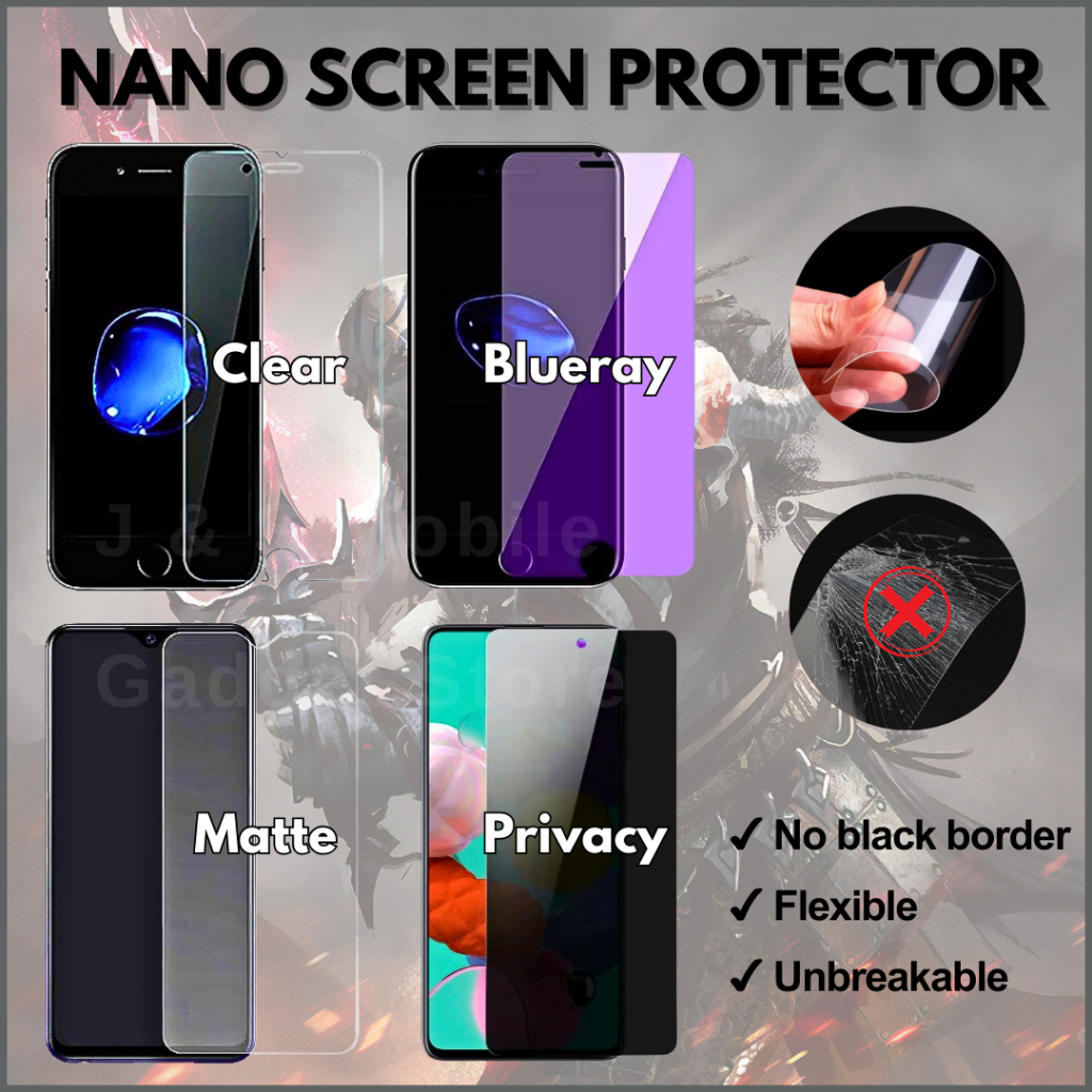 OPPO K13 Turbo Pro / K13 Turbo / K13 / K13x / Nano Clear / Blueray / Matte / Privacy Screen Protecto