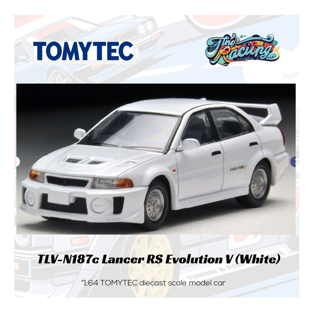 TLV-N187c Lancer RS Evolution V (สีขาว)