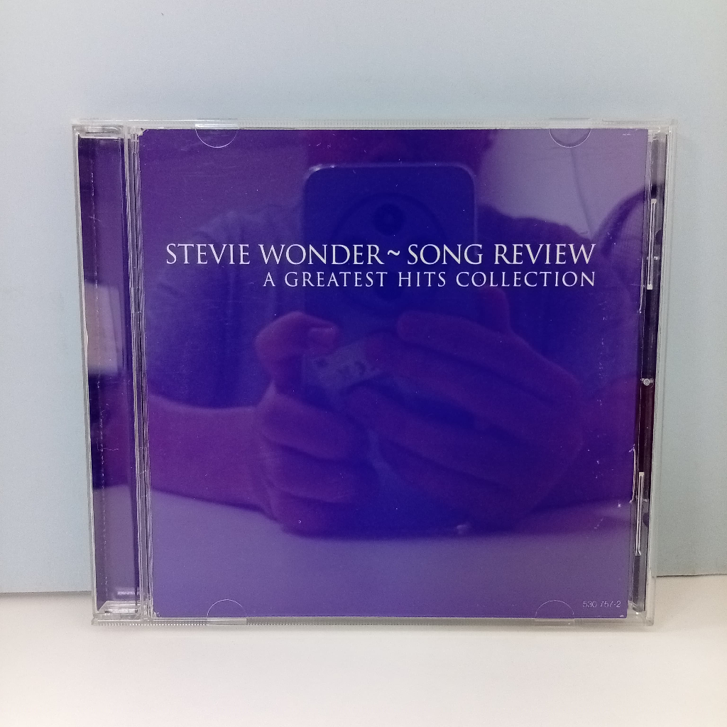 U272-2 CD TERPAKAI [ STEVIE WONDER - STEVIE WONDER~ SONG REVIEW A GREATEST HITS COLLECTION ] ซีดี U2
