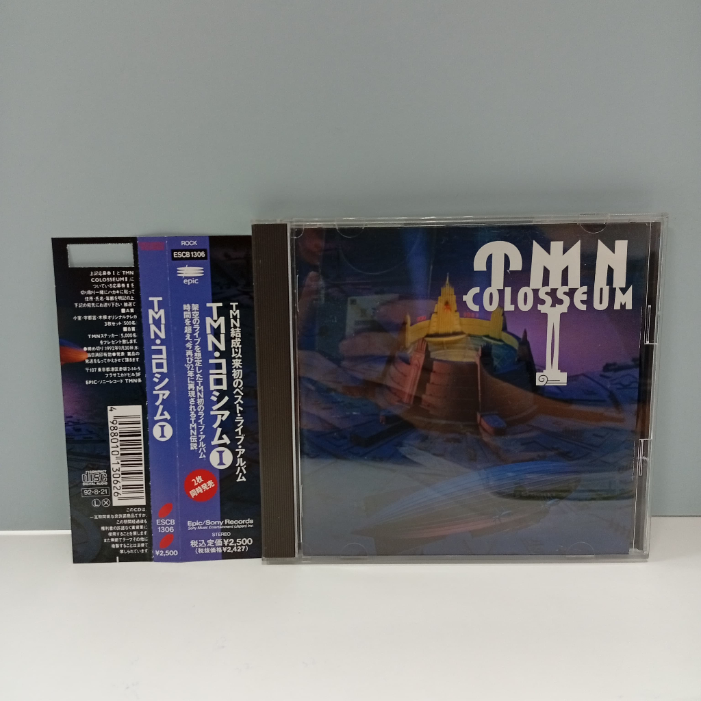 U271-54 CD TERPAKAI [ TM NETWORK - COLOSSEUM I ] ซีดีมือสอง U271-54