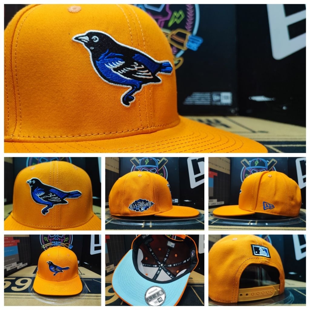TOPI SNAPBACK หมวกหมวก MLB BALTIMORE ORIOLES MLB LIMITED EDITION