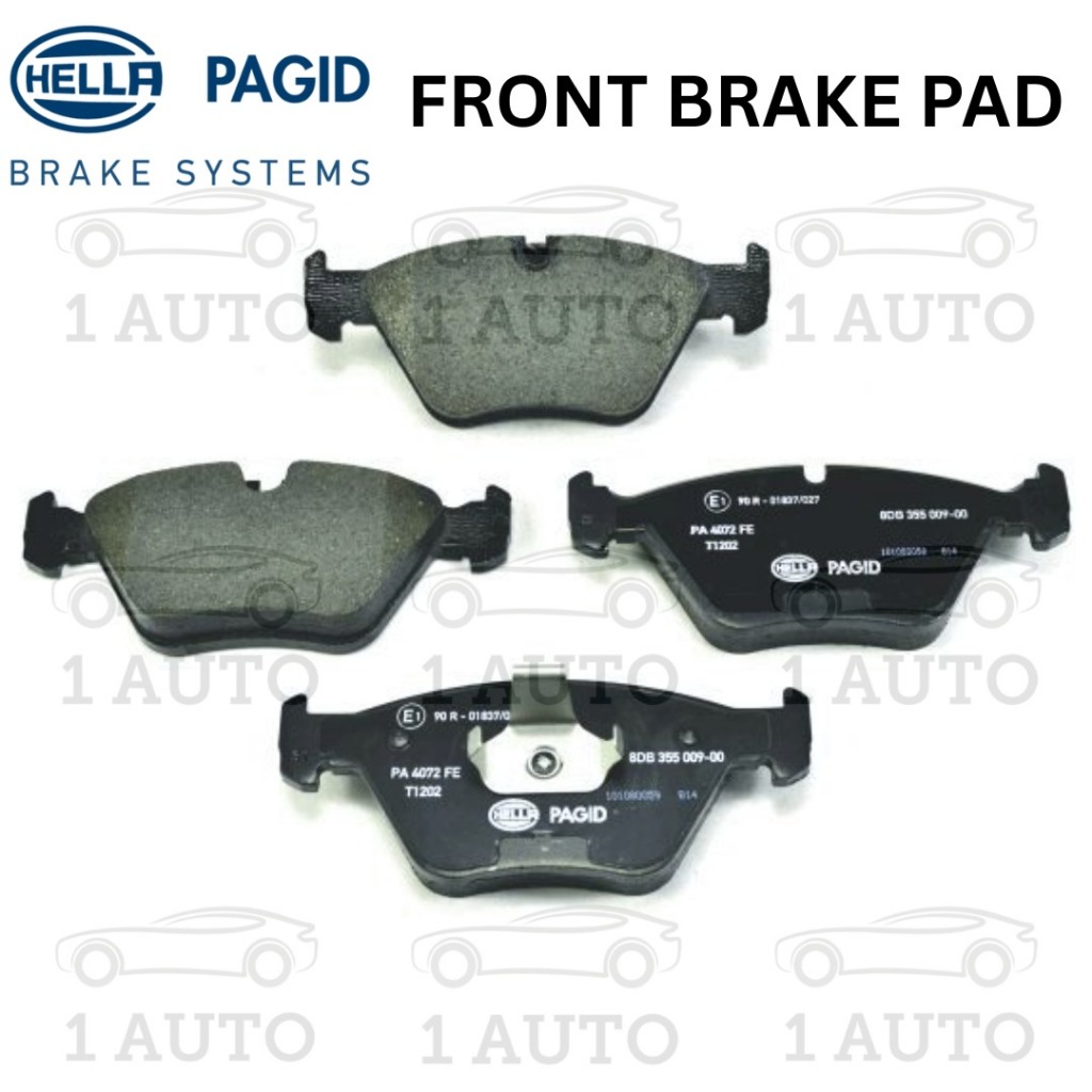 HELLA PAGID ผ้าเบรคหน้า BMW X3 E83 E46 330i 330Ci Z4 E86 3.0Si E36 M3 3.0 E46 M3 3.2
