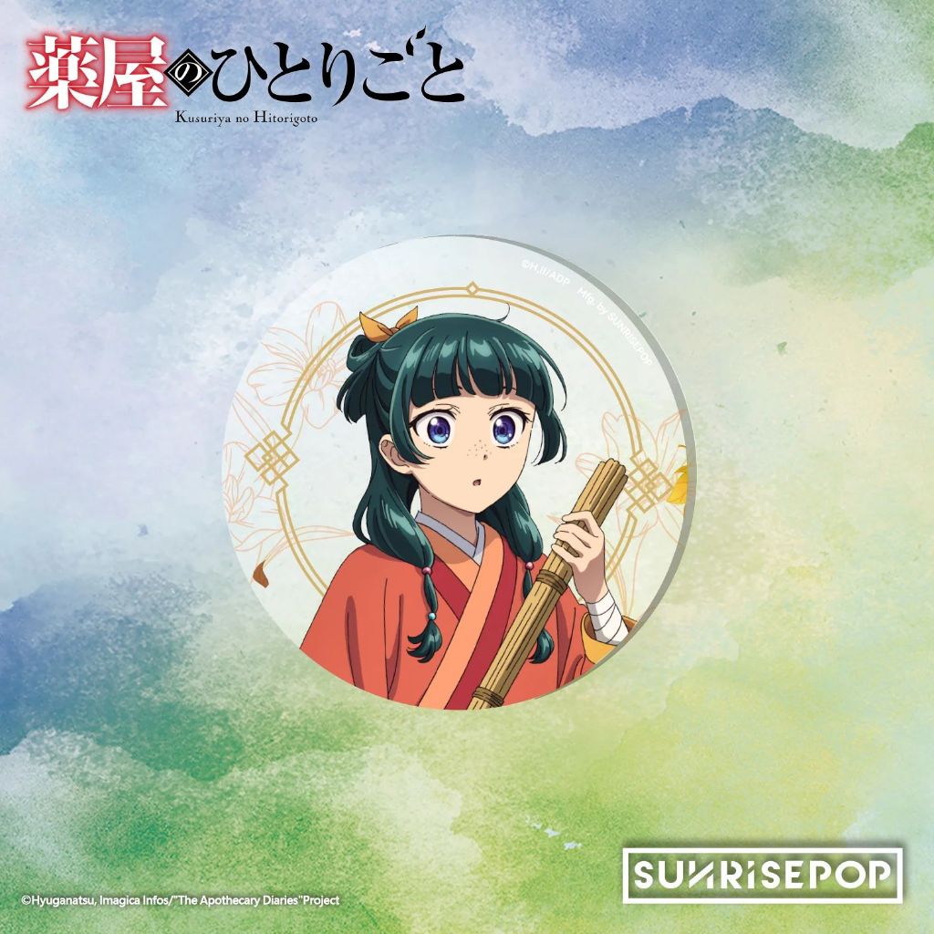 SUNRISEPOP The Apothecary Diaries - ที่รองแก้วอะคริลิค (Circle) - Maomao