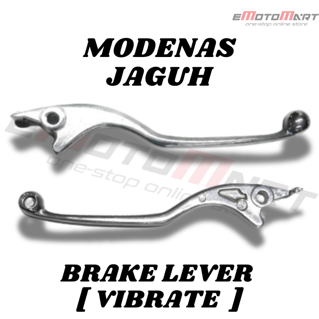 มือเบรกรถจักรยานยนต์ - Modenas Jaguh -Vibrate BRAKE TANGAN MODENAS JAGUH เบรก Tangan