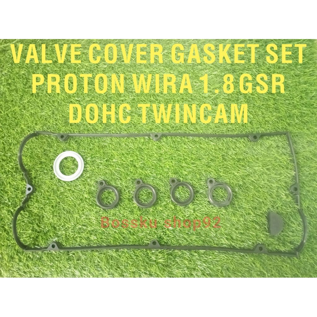 ฝาครอบวาล์ว GASKET ชุด PROTON WIRA 1.8 GSR DOHC TWIN CAM 4G91, 4G92, 4G93