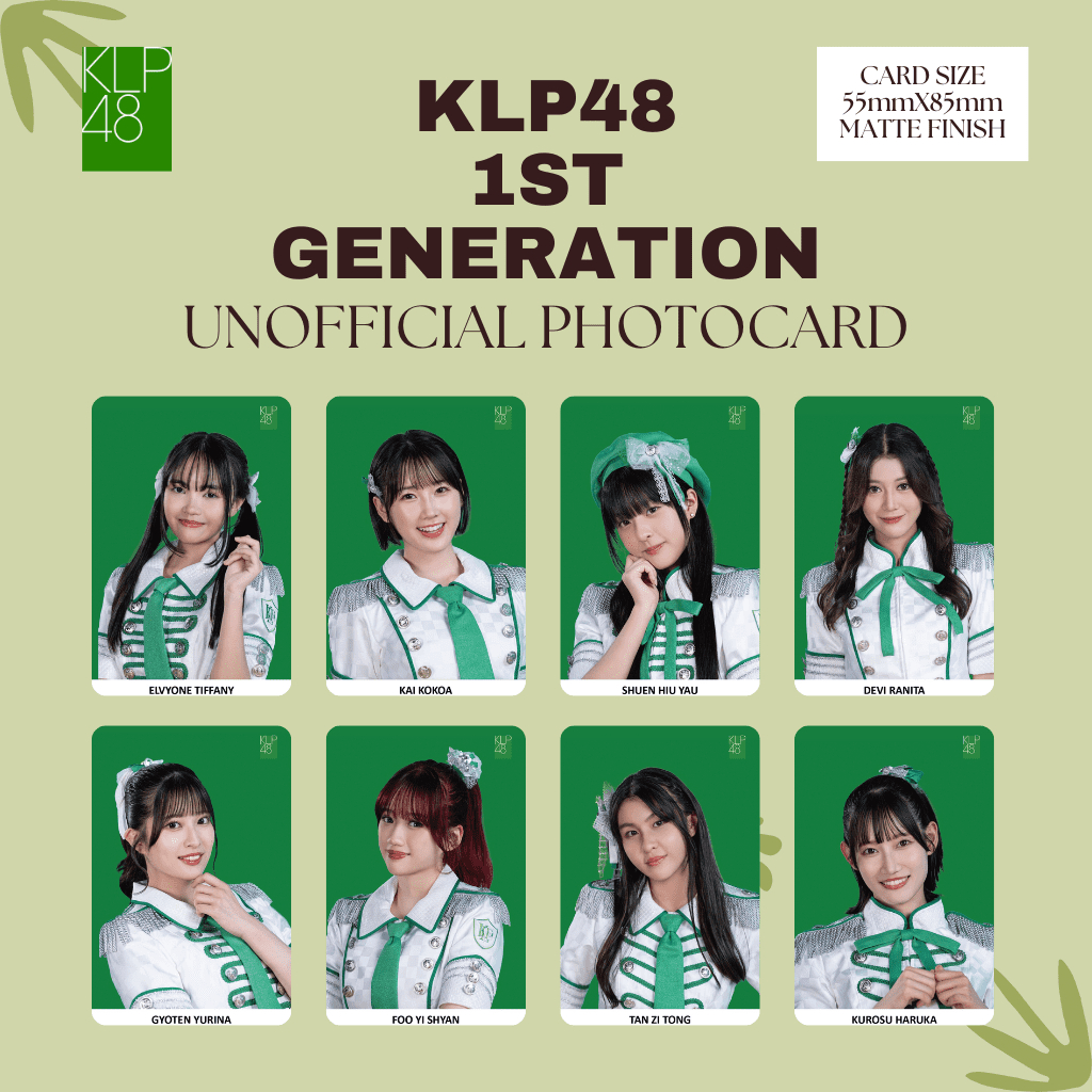 การ์ดรูปถ่าย Fanmade KLP48 ที่ไม่ซ้ําใคร