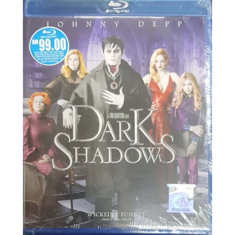 Dark Shadows - By Johnny Depp (บลูเรย์)