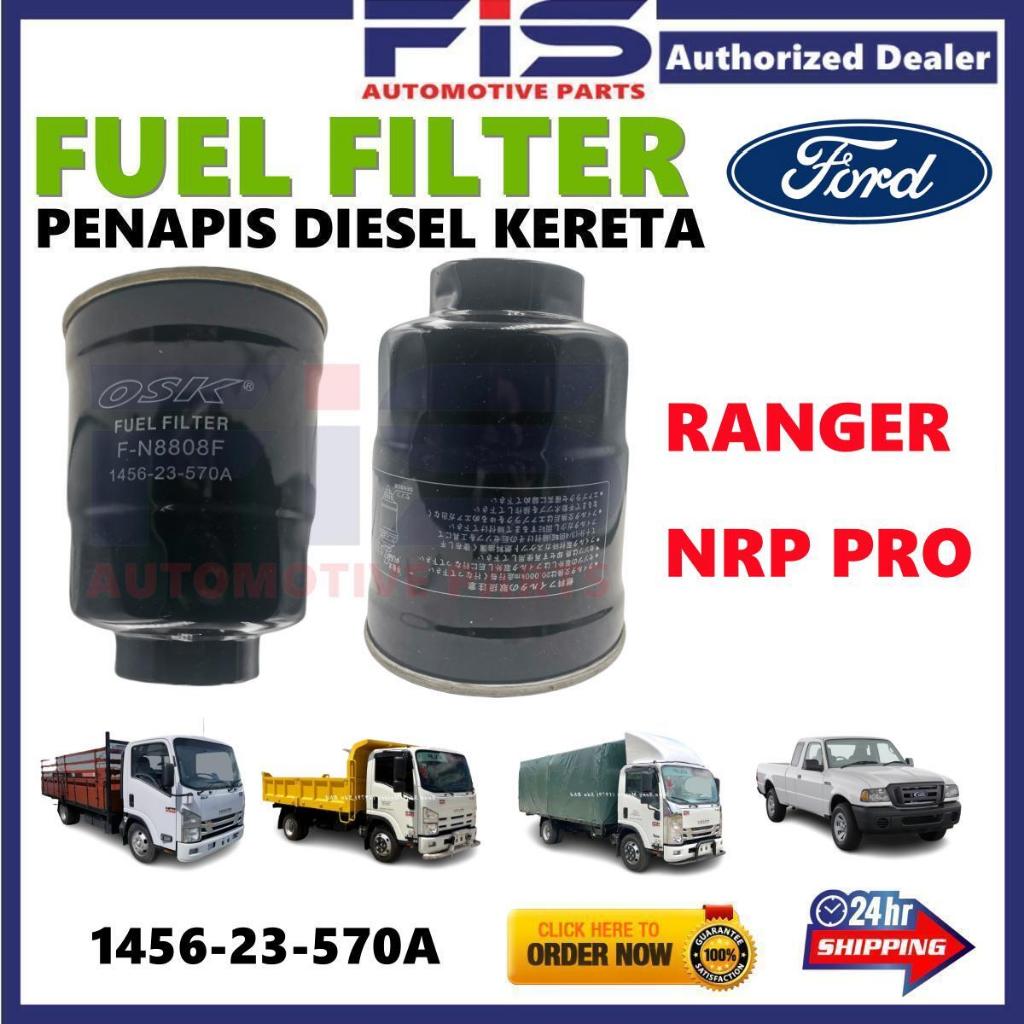 FIS กรองน้ํามันเชื้อเพลิง Ford Ranger Isuzu NPR PRO 1456-23-570A Penapis Diesel Lori Lory Kereta 4x4