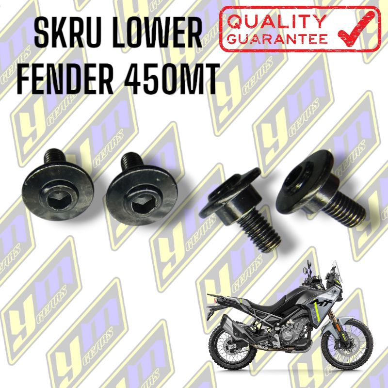 SKRU LOWER FENDER CFMOTO 450MT 450 MT