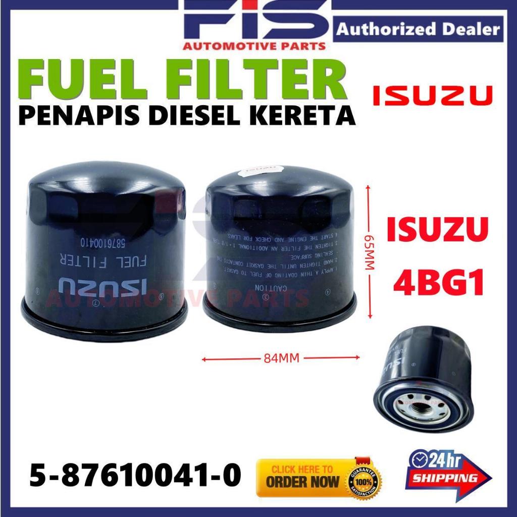 FIS กรองน้ํามันเชื้อเพลิง Isuzu 4BG1 5-87610041-0 Penapis Diesel Lori Lory Kereta 4x4