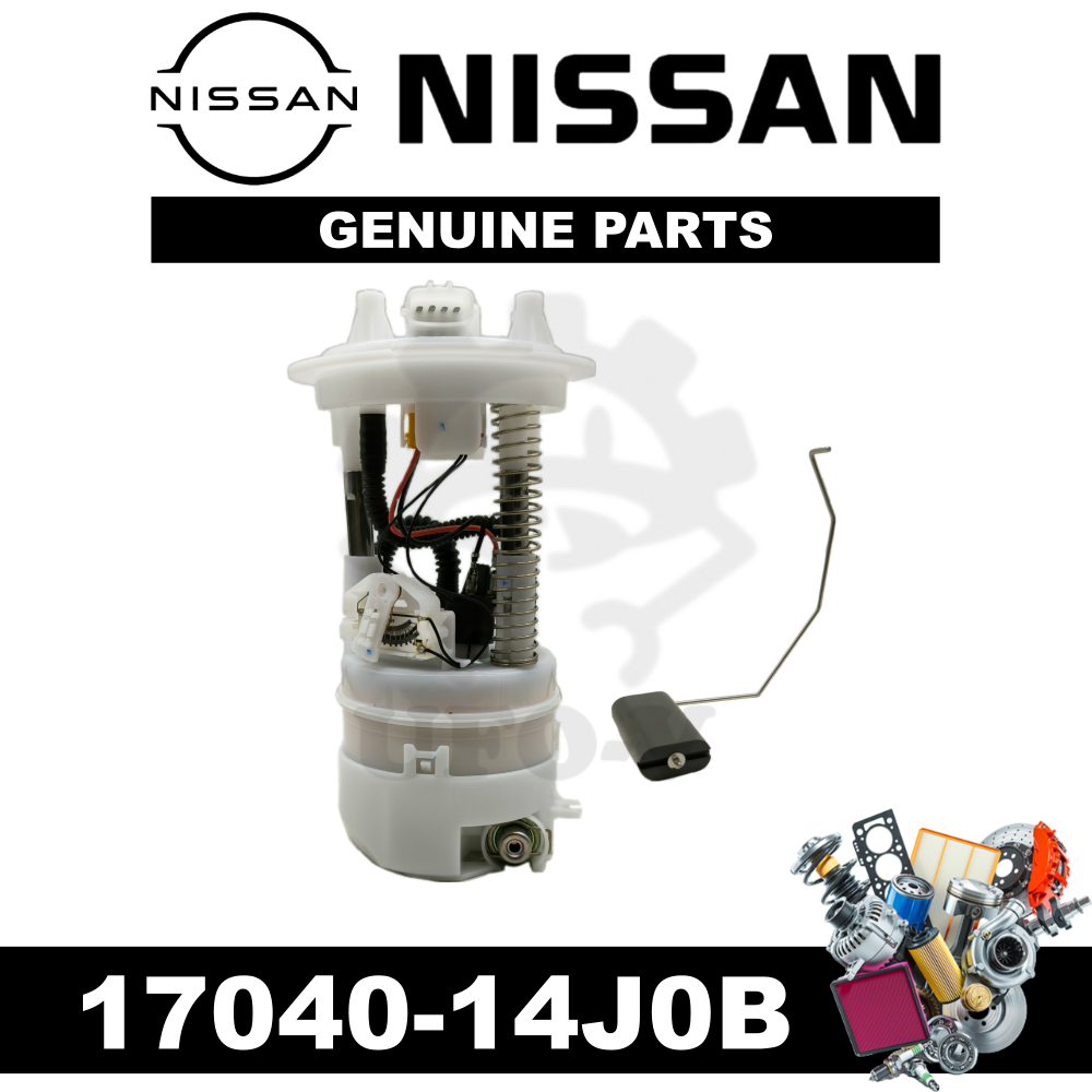 (NISSAN) 17040-14J0B การใช้ปั๊ม Assy สําหรับ Nissan Almera N17 1.2/1.5, Micra K13 1.2, Note NE12 1.2