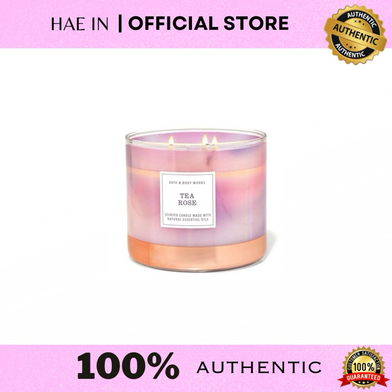 B1B1 D0UBLE Y0U BBW CANDLE TEA ROSE | & ของแท้