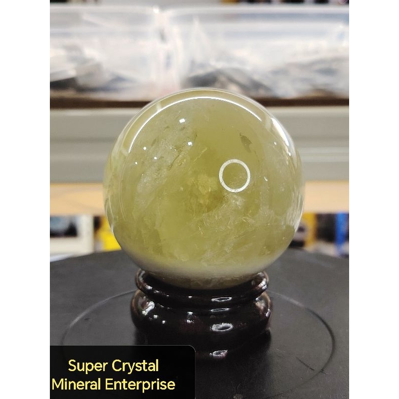 Natural High Gred Citrine Crystal Ball สร้อยคอผู้หญิงธรรมชาติสูง Gred Citrine Crystal Ball เครื่องปร