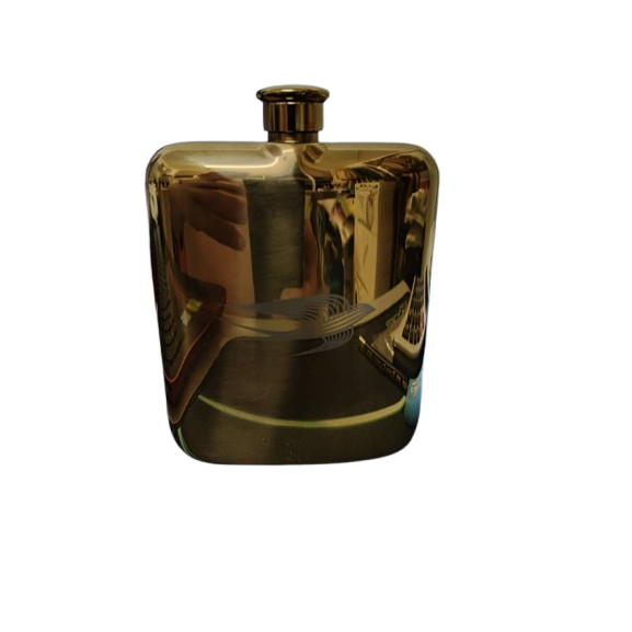 MARTELL STAINLESS STEEL FLASK 6OZ