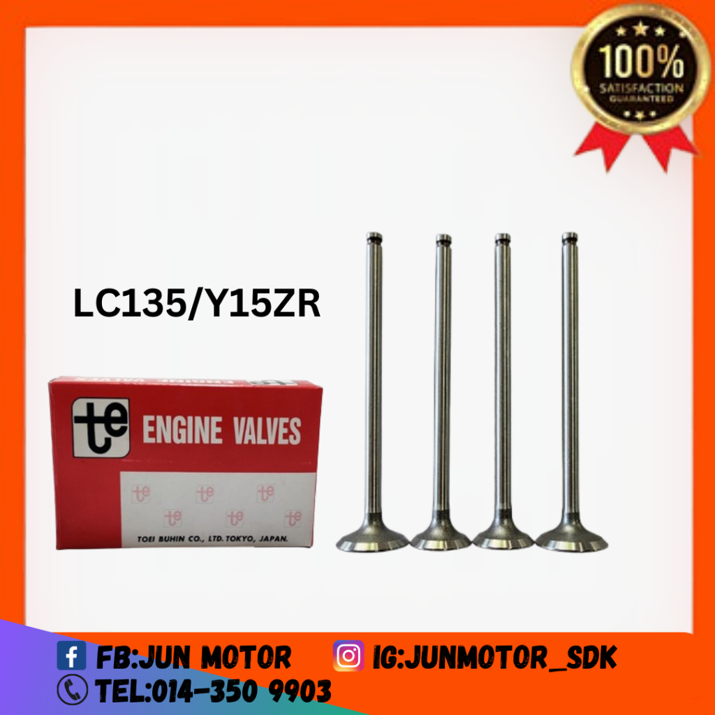 TE วาล์วเครื่องยนต์ Japan LC135/Y15ZR