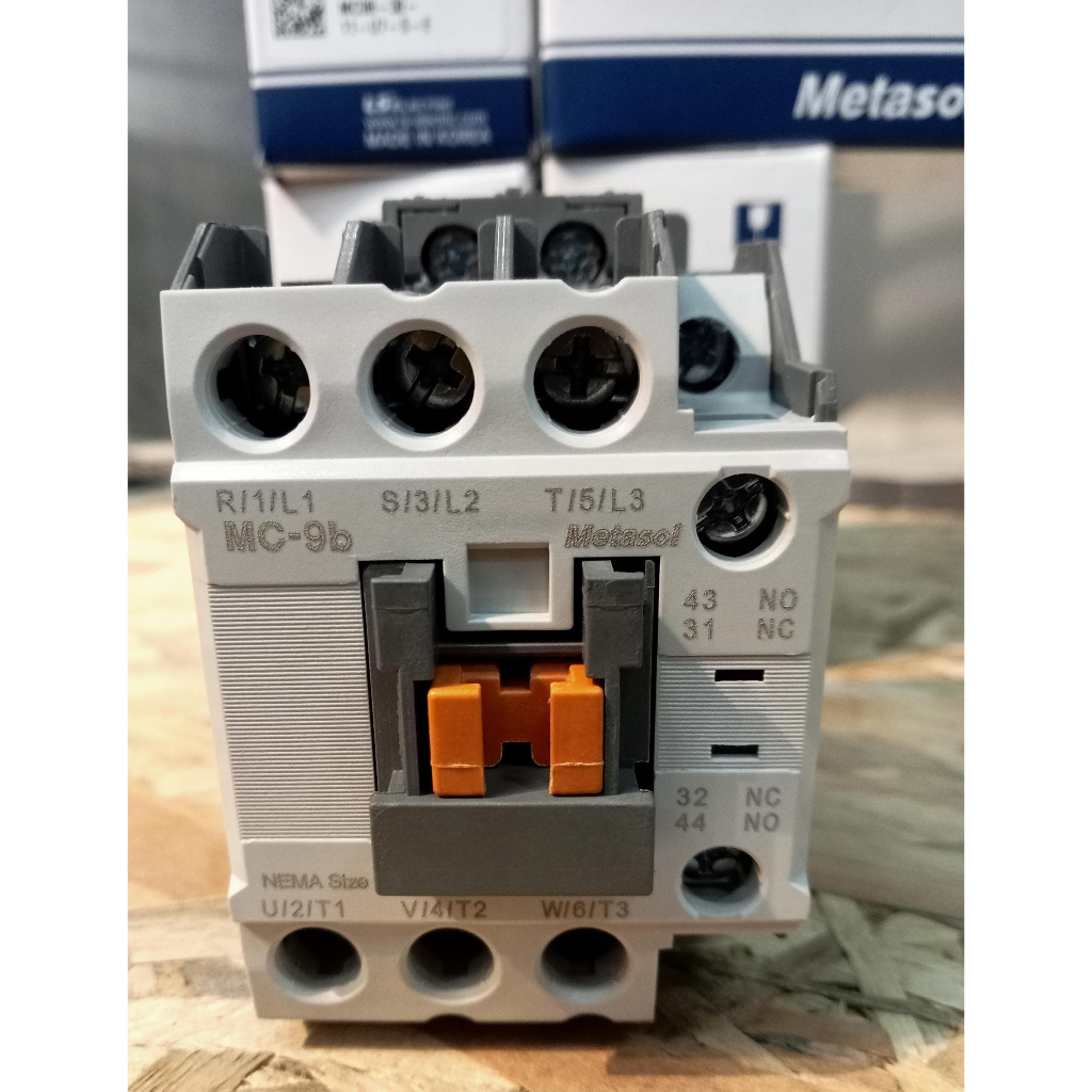 Ls MC-9b 1a1b Metasol Magnetic Contactor 3Pole AC240V