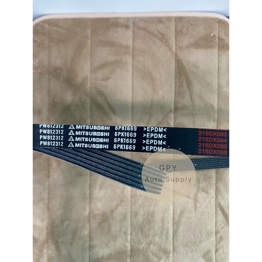 Proton SAGA BLM FLX/EXORA TURBO/PREVE/IRIZ/SAGA VVT/PERSONA VVT (PW812312 6pk169) เข็มขัดพัดลม