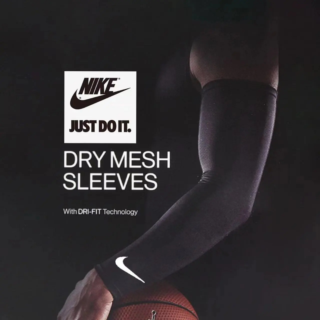 Adidas / Nike Arm Sleeve Hand Sock Anti Uv / Dust Outdoor Motocycle Cycling แขนขาสั้นเอวสูง