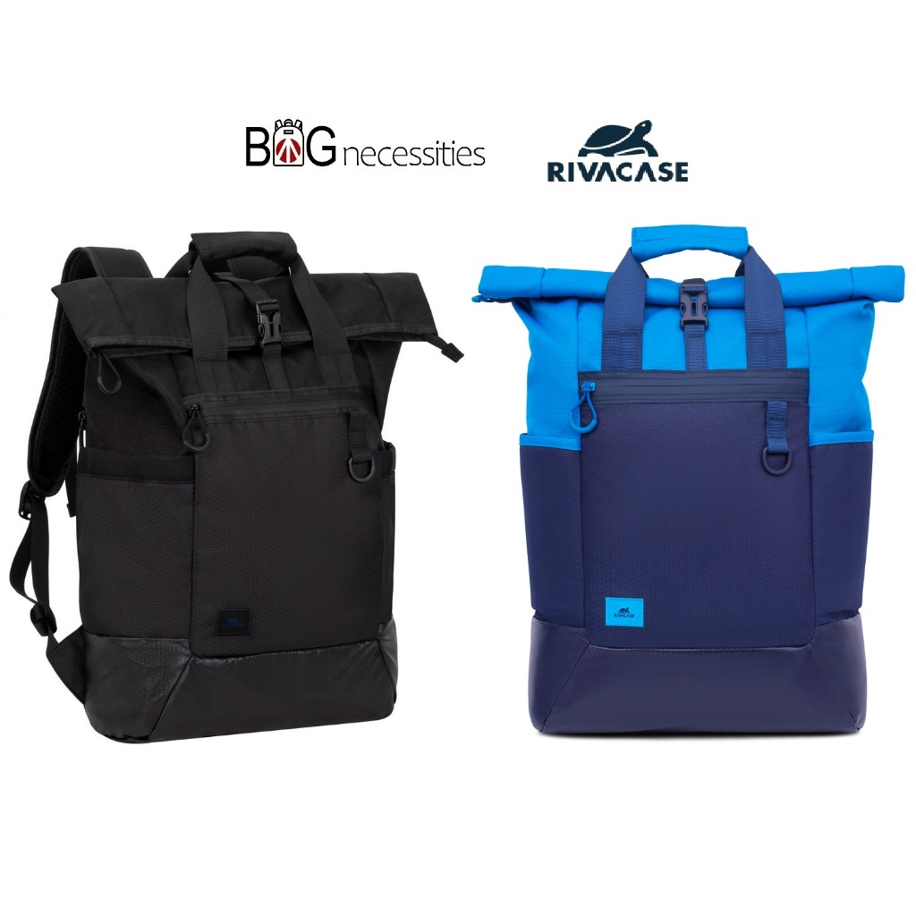 Rivacase 25L Laptop Backpack 15.6" (5321) - สีดํา/น้ําเงิน