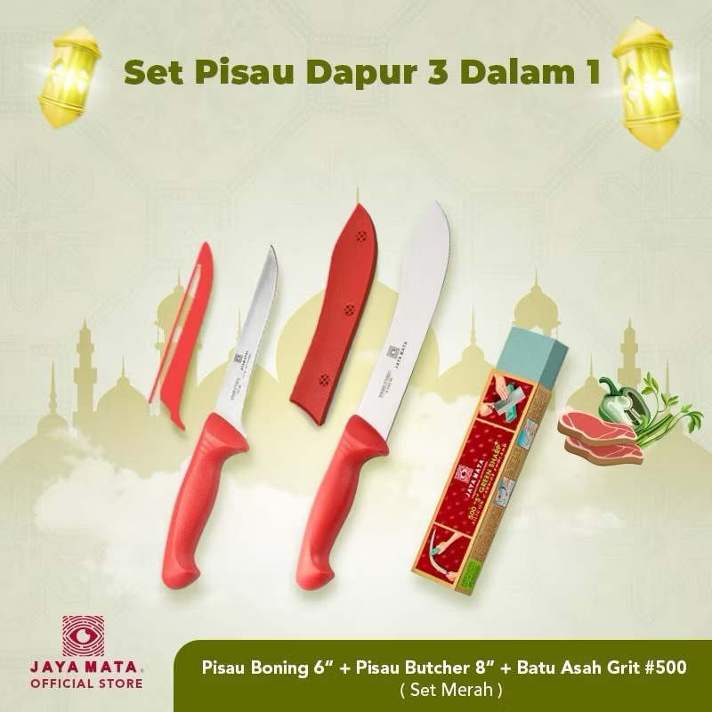 Mk.wares JAYA MATA ชุดมีด 3-in-1/3-in-1 ชุดมีด Jaya Mata