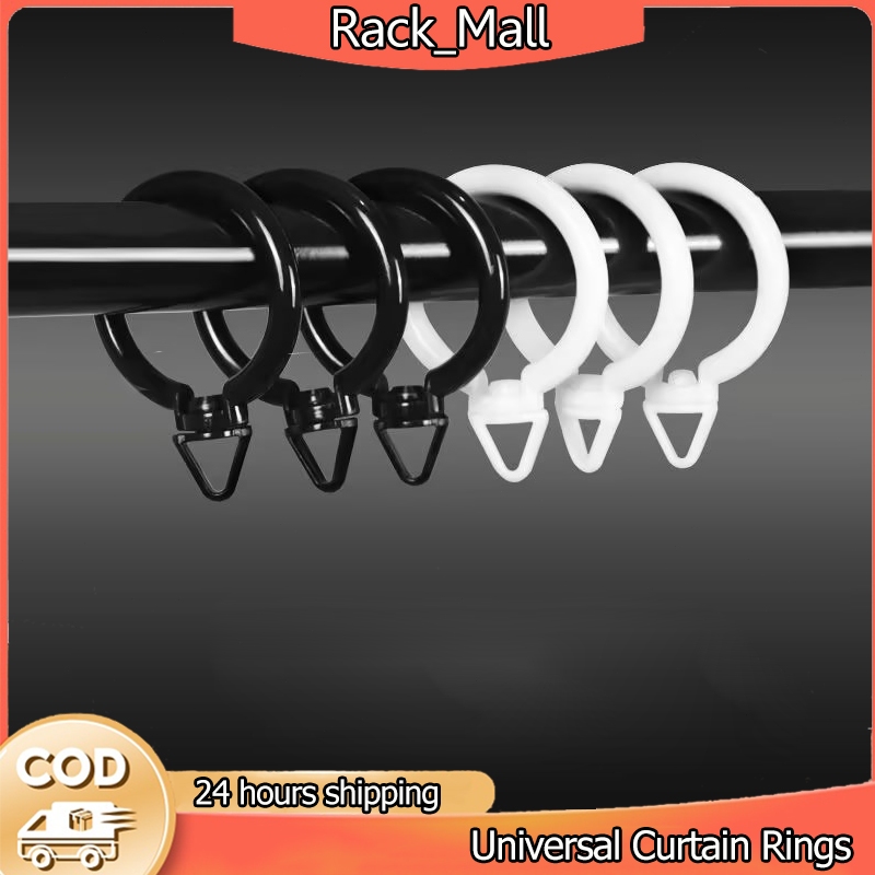 10ชิ้น44มิลลิเมตรแขวนห่วงตาไก่/เสาก้านตะขอแหวน/ผ้าม่านก้านแหวน/ผ้าม่านตะขอสากลแหวน/แหวน สกปรก