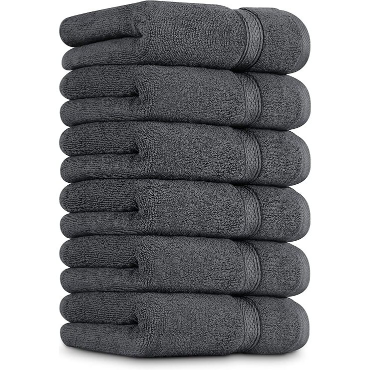 ผ้าขนหนูอาบน้ําสี ผ้าฝ้ายคุณภาพพรีเมี่ยมดูดซับน้ํา - ขนาด:27x54Inches - น้ําหนัก: ผ้าขนหนูรู้สึกนุ่ม