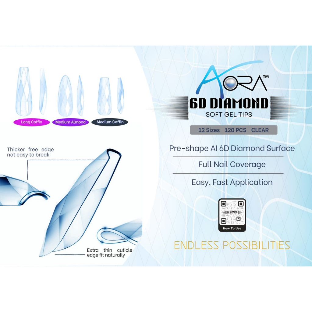 AORA 6D Diamond ปลายเจลนุ่ม