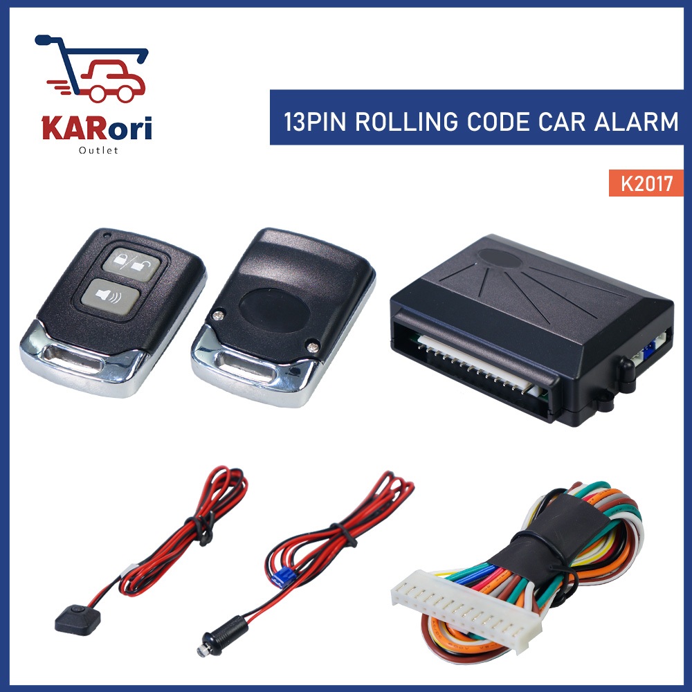 13 PIN ROLLING CODE รถ ALARM SYSTEM / ปุ่มรีโมทรถยนต์ ALARM SYSTEM