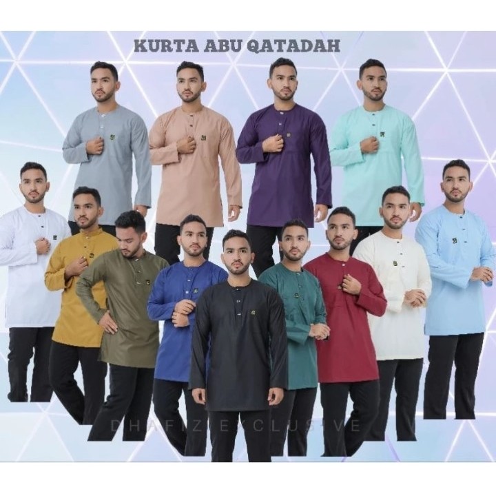 Dhafiz EXCLUSIVE KURTA ABU QATADAH 3XL-6XL WEIGHT UP TO 180KG (B)
