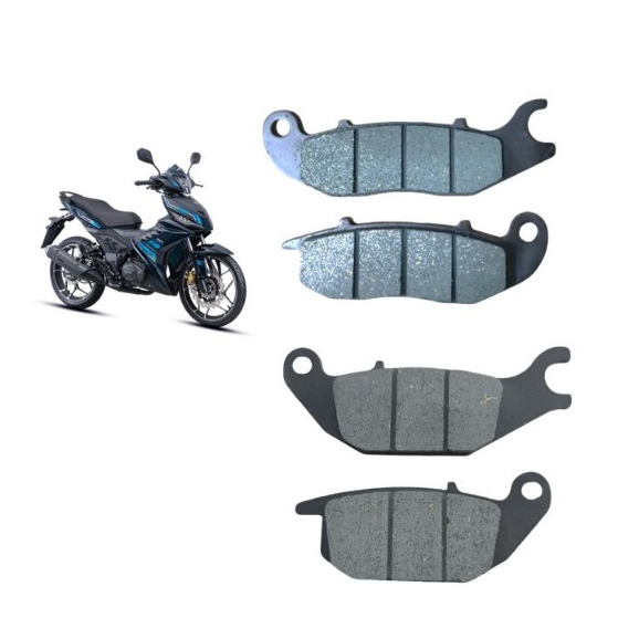 ผ้าเบรกหน้าหลังNISSIN (ไม่มีแพ็ค) WMOTO F15 F-15 F15i