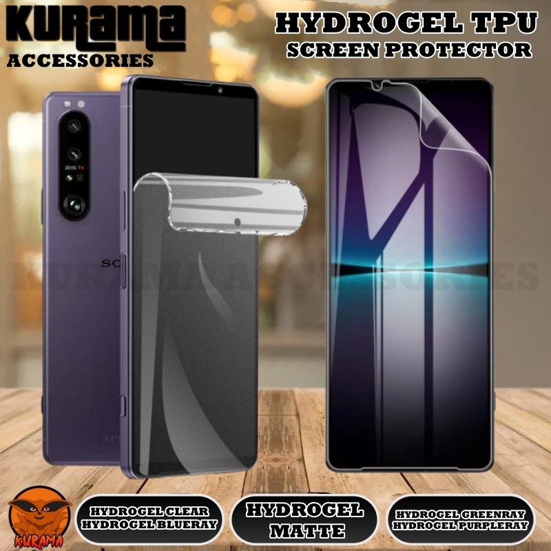 ตัวป้องกันหน้าจอไฮโดรเจล KRM Sony Xperia 5 VI / Xperia 5 V / Xperia 5 IV / Xperia 5 III / Xperia 5 I