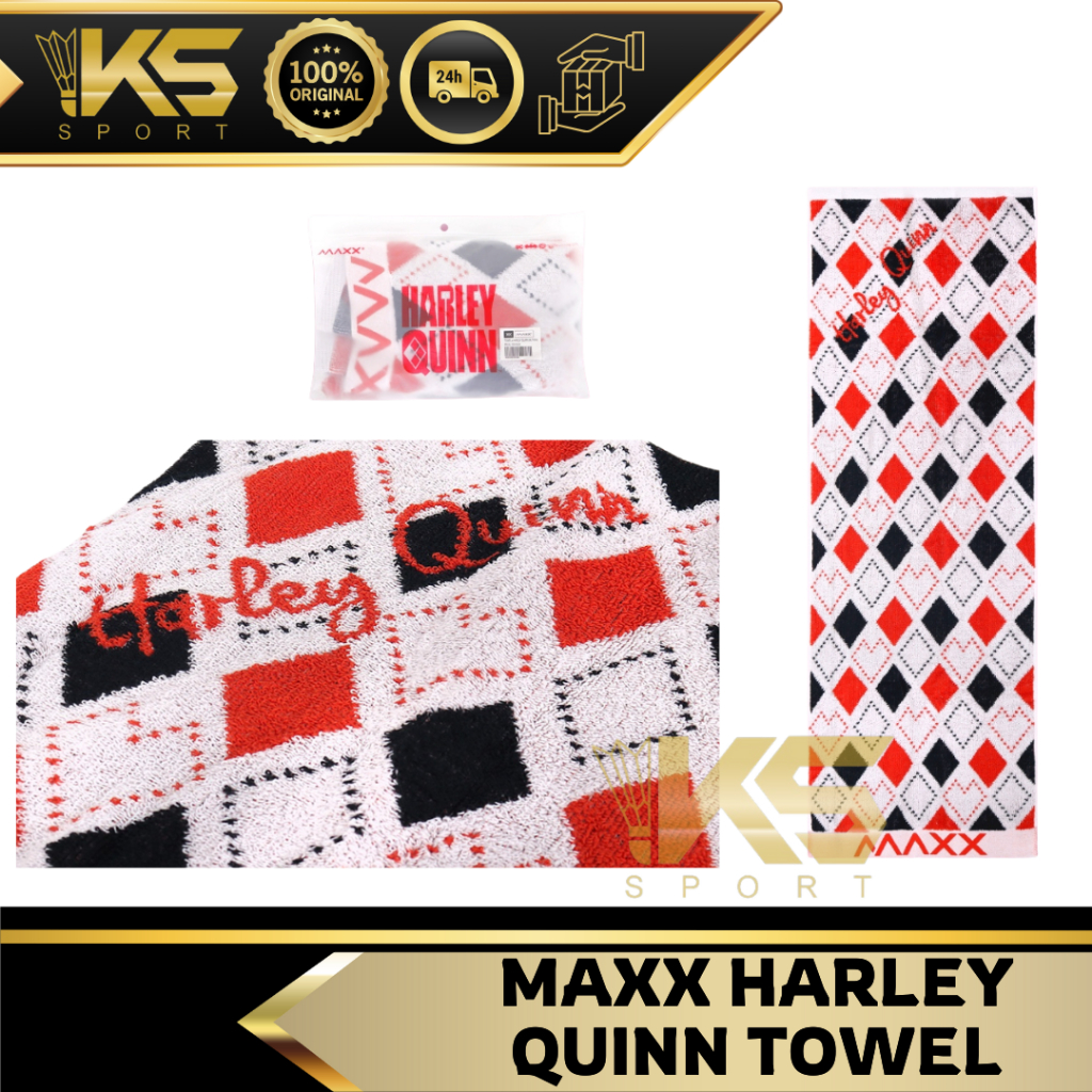 MAXX HARLEY QUINN SPORT TOWEL