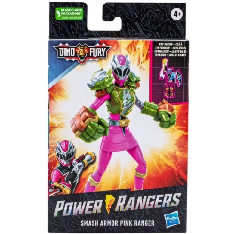 Power Rangers Dino Fury Gold Void King Cosmic Smash Armor สีเขียว Pink Ranger 6 นิ้ว