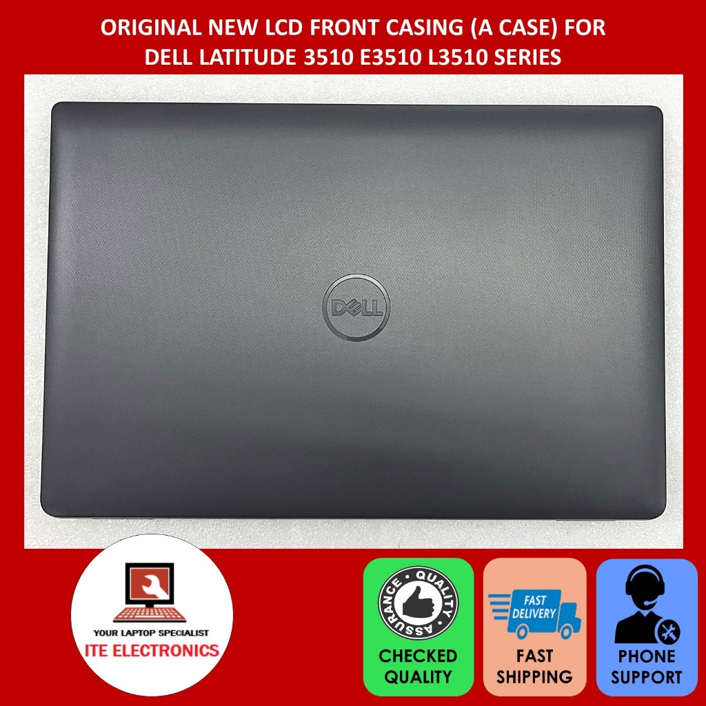 ใหม่ DELL LATITUDE 3510 E3510 L3510 SERIES LCD BACK COVER FRONT CASING (A COVER)
