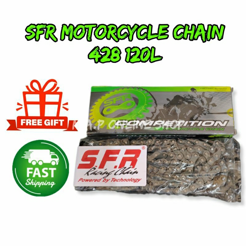 โซ่มอเตอร์ Rantai 428 120L Ex5 / Dream / Wave100 / Wave100R / Class1 / Wave125 / Future / Dash