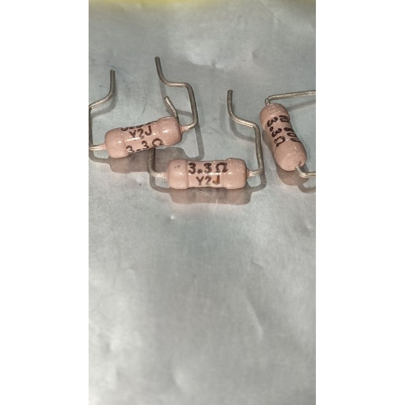 3.3ohm2w ตัวต้านทาน ใหม่ 3.3ohm 2w