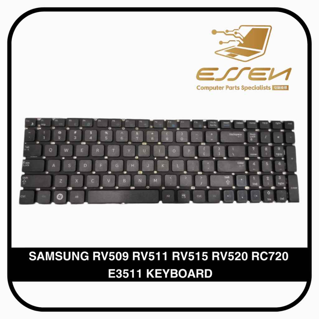 แป้นพิมพ์ทดแทนสําหรับ SAMSUNG RV509 RV511 RV515 RV520 RC720 E3511 คีย์บอร์ด