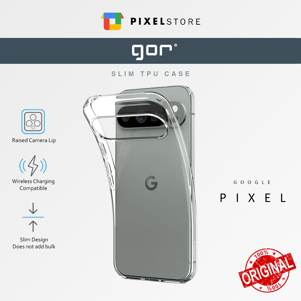 GOR TPU Google Pixel 10a/10/10Pro/10ProXL/P9a/9/9Pro/9ProXL/8a/8/8Pro/7a/7/7Pro/6a/6/6Pro/5 เคสใสใส