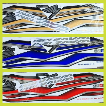 WAVE125I V2 BODY STRIPE (6) HONDA W125I BODY STICKER 6 W125i W125 I STICKER 6