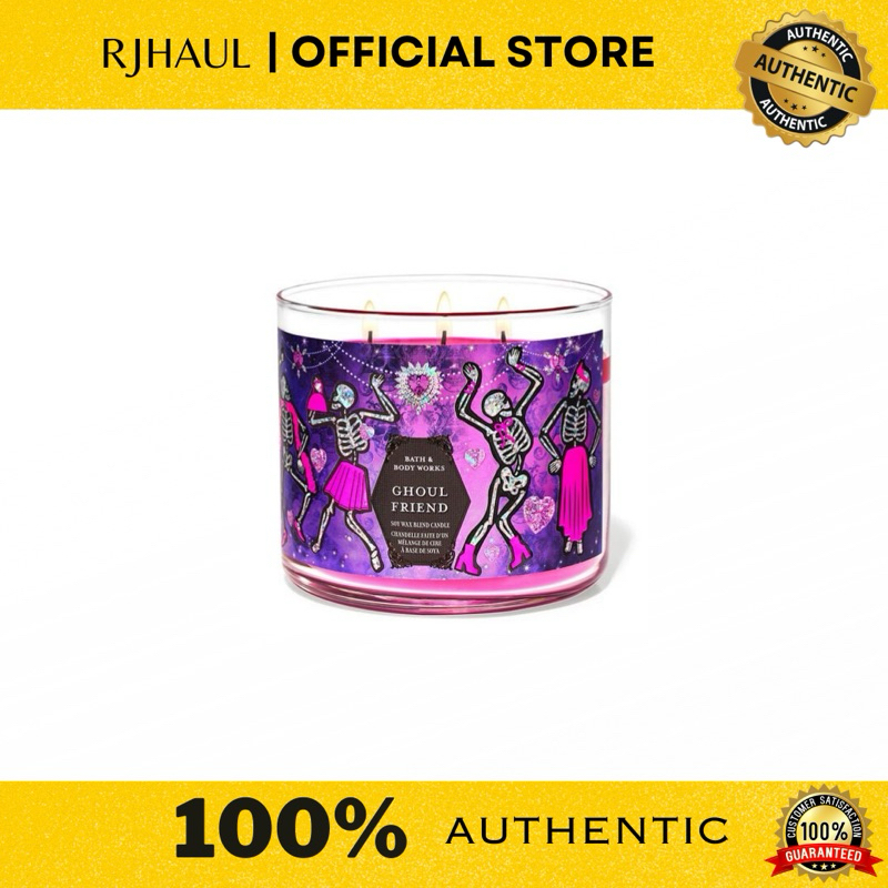 BATH AND BODY WORKS BBW CANDLE GHOUL FRIEND