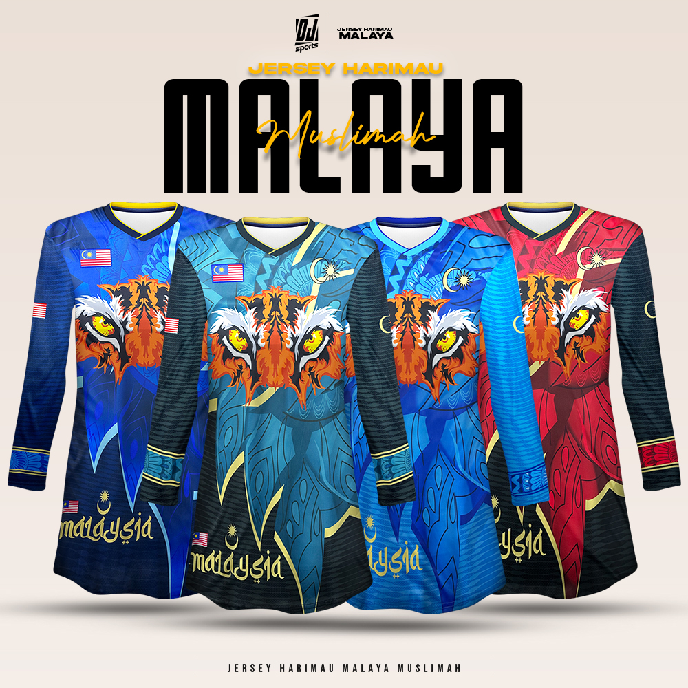 DJ Sport️ Sulam Jersey Family Set - ไซส์ M-7XL