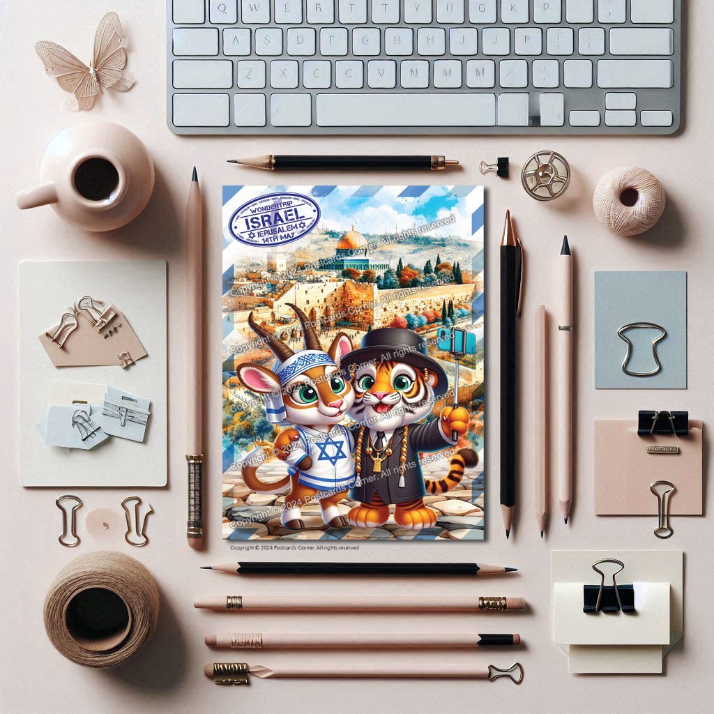 WonderTrip - โปสการ์ด Isr@el