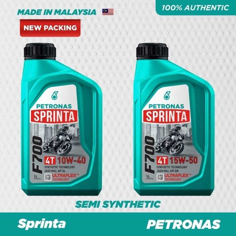 PETRONAS SPRINTA F700 15W-50 4T ULTRAFLEX MINYAK HITAM MINYAK PELINCIR 10W 40 10W 50